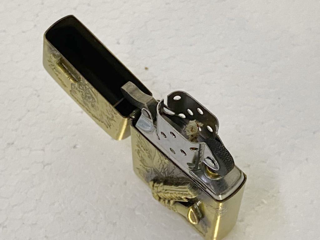 ZIPPO ジッポー JAZZ ジャズ サックス メタル貼り 1993年製 ZIPPO ジッポー JAZZ ジャズ サックス メタル貼り 1993年製