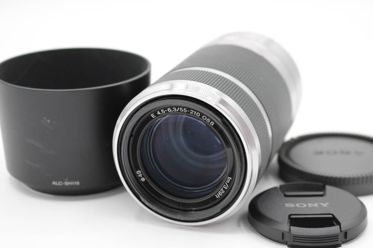 ☆極美品 SONY ソニー望遠ズームレンズ E55-210mm F4.5-6.3 極美品