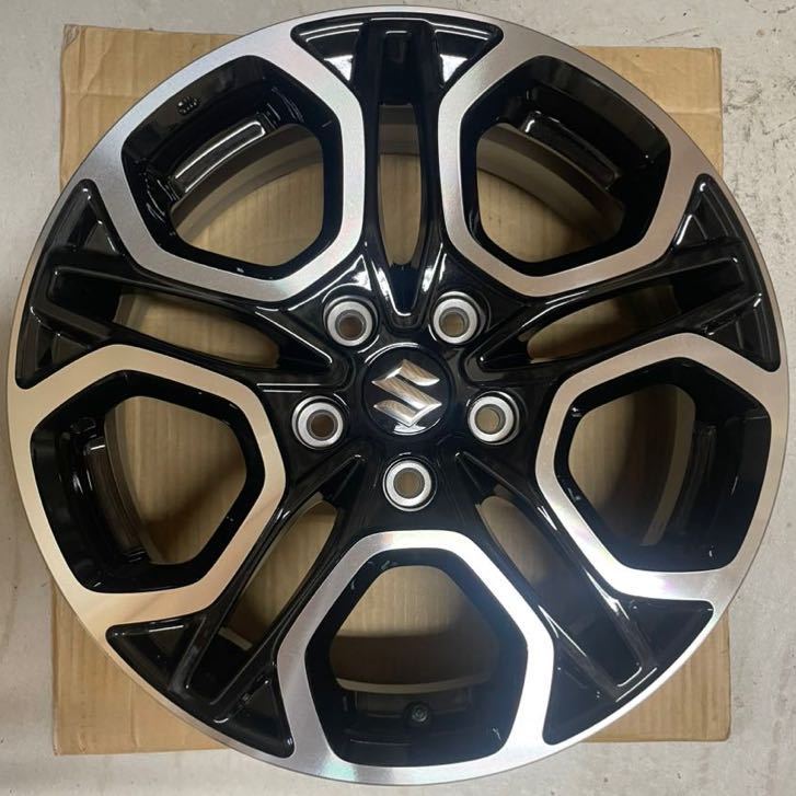 ☆補修用1本 送料込み 新車外し 納車外し 現行型 ZC33S スイフトスポーツ 純正 17インチアルミホイール SWIFTsport B