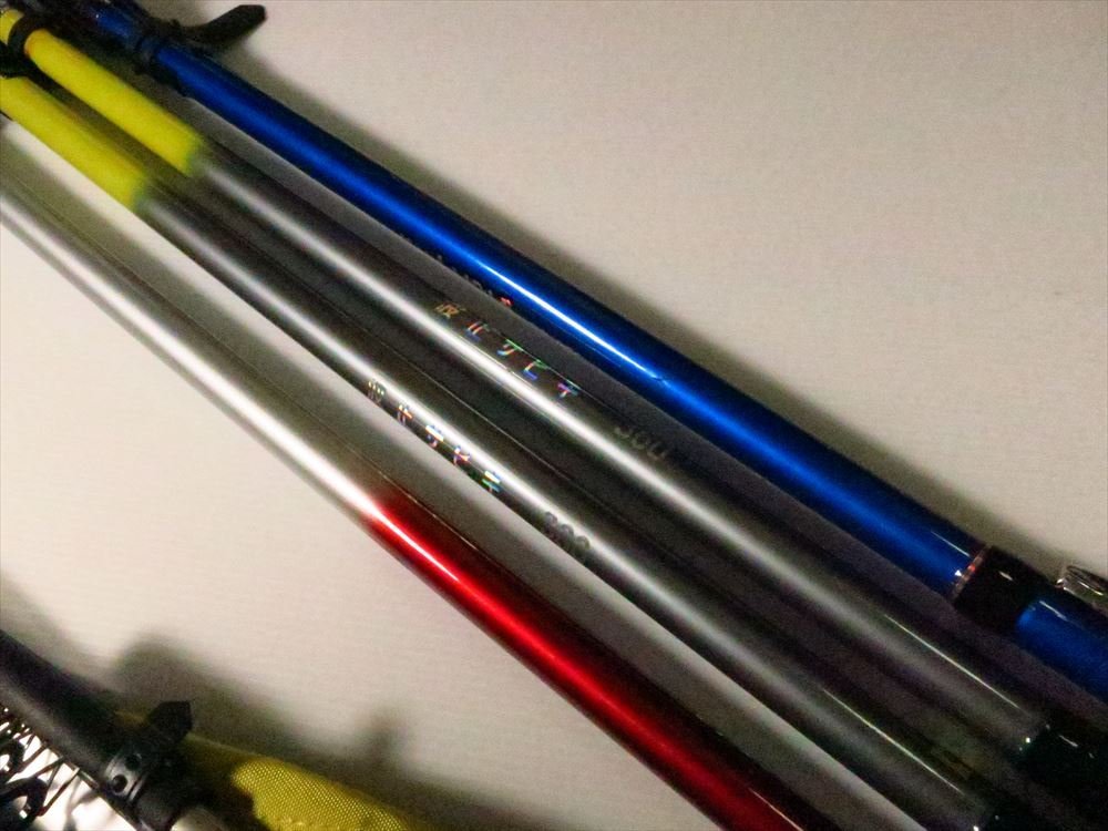 N113☆ロッドケース付 投げ竿 波止竿 7本セット ダイワ プロマリンなど