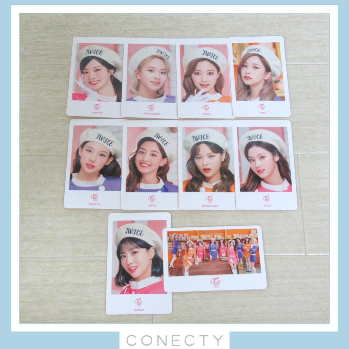 TWICE Eyes wide open/Taste of Love 等 トレカ フォトカード 100枚