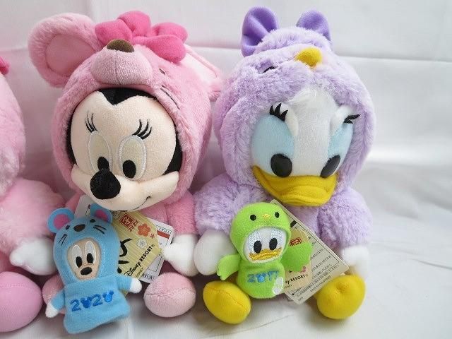 【同梱可】中古品 ディズニー ミニー デイジー 干支 酉 戌 子 ぬいぐるみ 4点 グッズセット - Disney 干支 Disney(ディズニー) 干支」の落札相場・落札価格 デイジーの通販