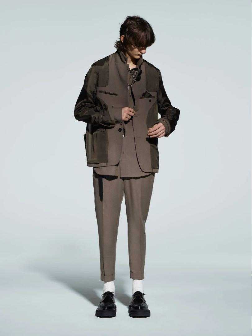 新品未使用】sacai 21SS SUITING JACKET サイズ1【セットアップ可】21