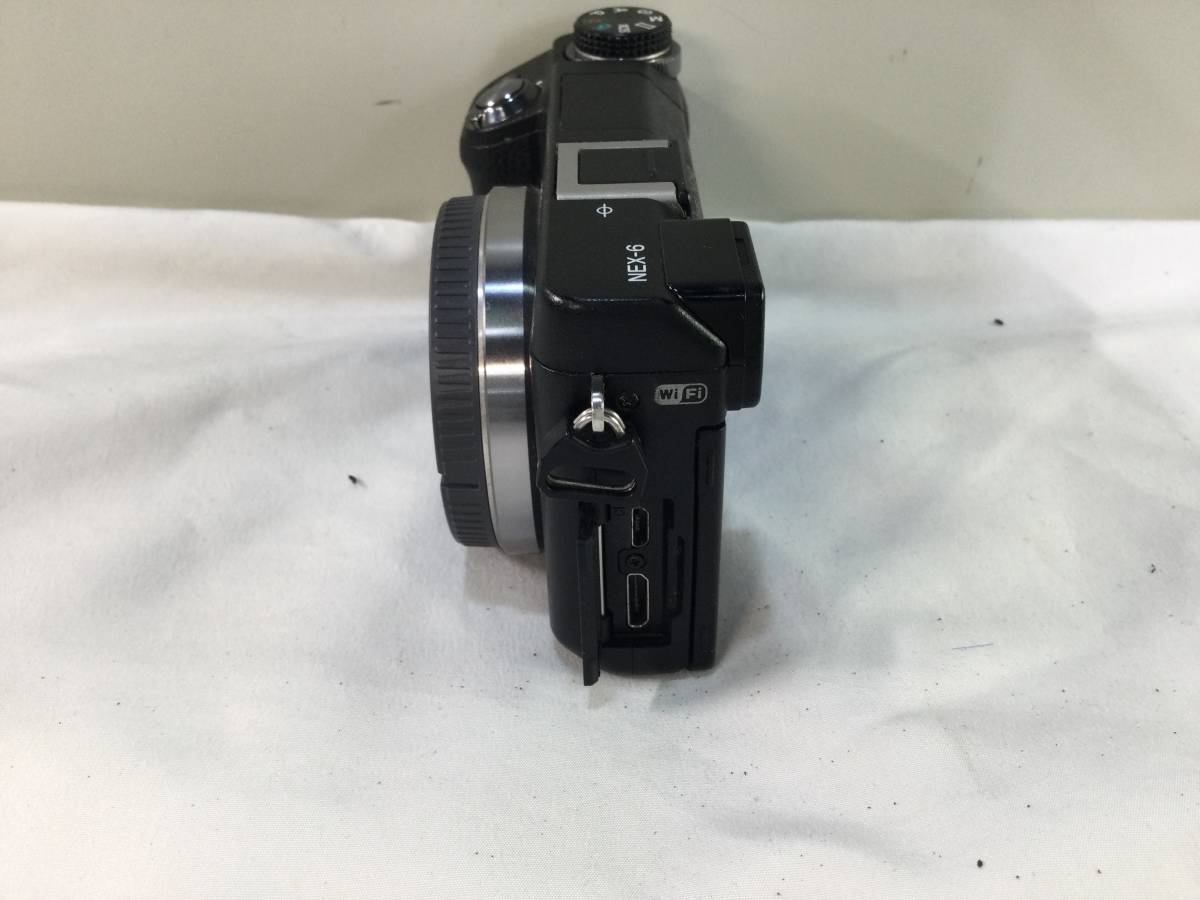 487】SONY α NEX-6 ミラーレス一眼カメラ ボディ 動作未確認 ジャンク