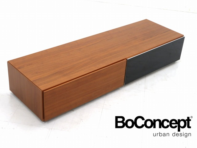 ★rwj500★展示品★北欧★デンマーク★ボーコンセプト★ルガーノ★モダン★ウォールナット材★テレビボード★オーディオボード