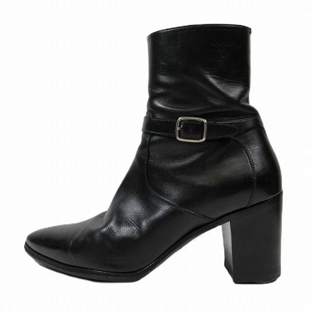 サンローラン パリ SAINT LAURENT PARIS エディ期 85MM BELTED LEATHER