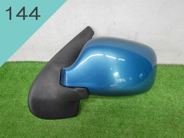 8△A】 ルノー カングー GH-KCK4M / 左ドアミラー 144 インテンスブルーメタリック / Renault Kangoo 【2006/4】【H18/4】【862150】