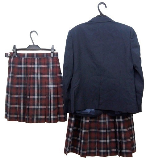 bw_3836 3点セット 神奈川県 県立 城郷高校 冬服 ブレザー制服 可愛い  
