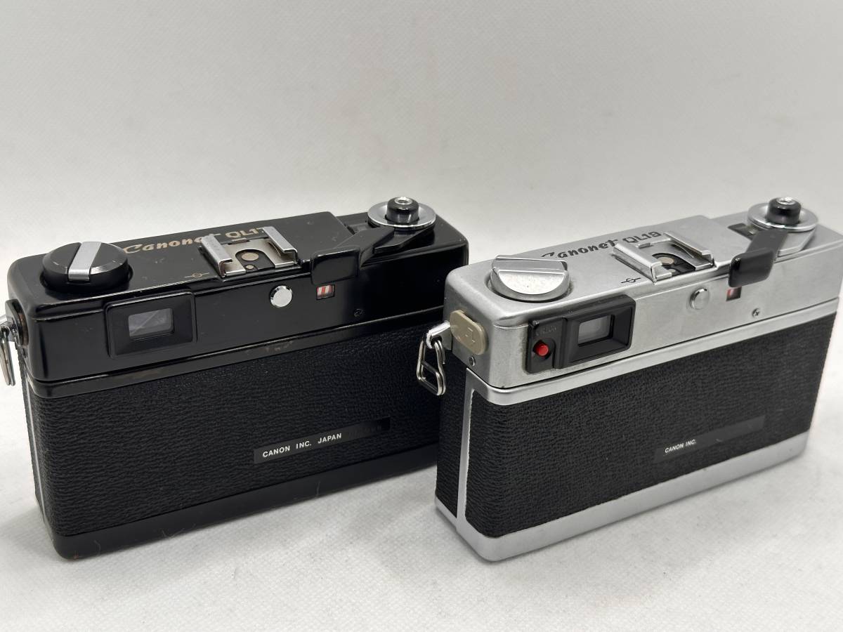 CA1S076】 CANON キヤノン Canonet QL17 Black / CANON Canonet QL19