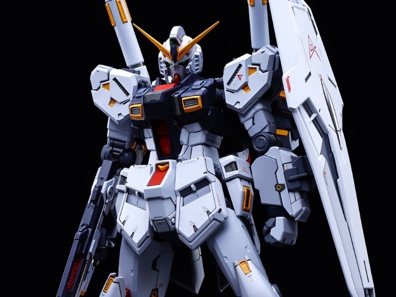 F13) __1/144 量産型νガンダム インコム装備型 改造パーツ未塗装未組立