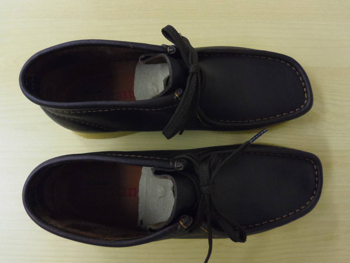 クラークス Clarks Made in China ワラビー 中国製 ブラウン US 7 1/2