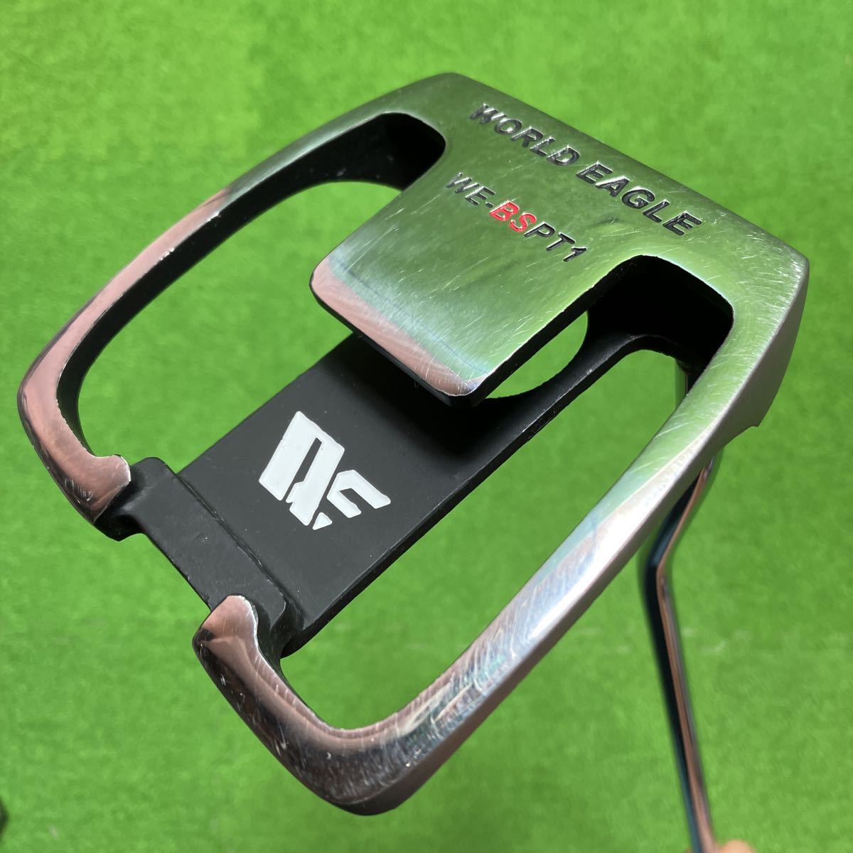 AP-030 WORLD EAGLE ワールドイーグル WE-BSPT1 長尺パター 2ピースグリップ スチールシャフト 記載なし 全国送料無料
