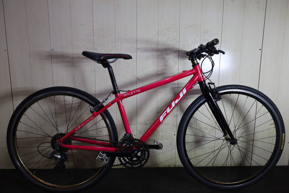 人気良品！フジFUJI BIKE Palette（パレット） 700C アルミ 24速 380mm 