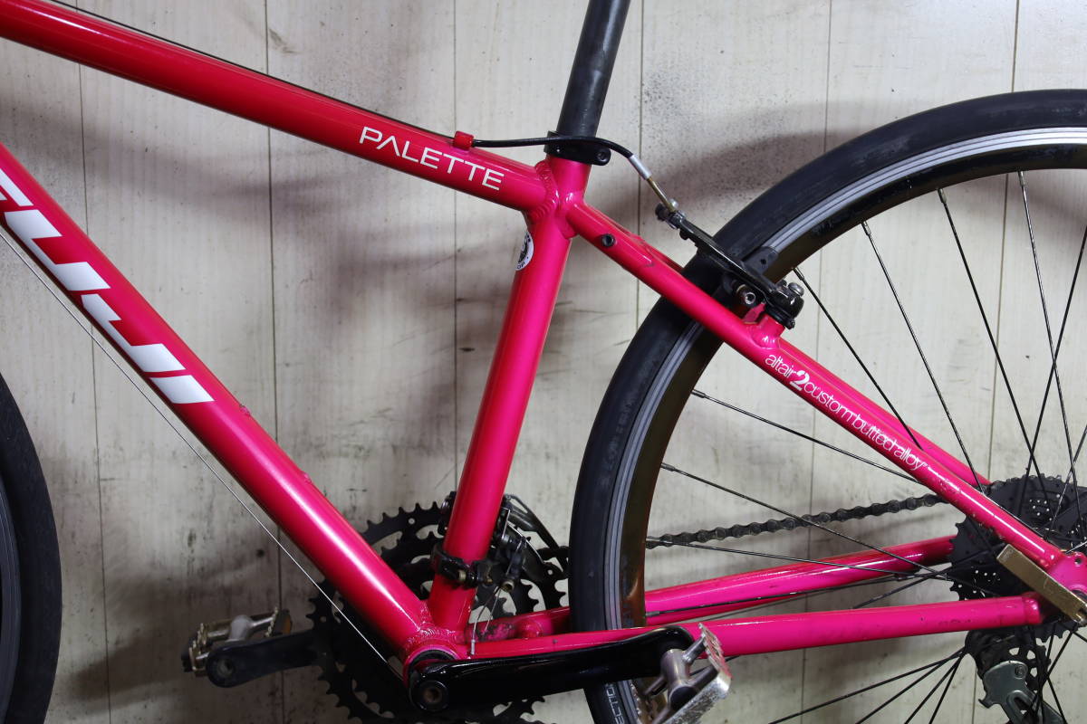 人気良品！フジFUJI BIKE Palette（パレット） 700C アルミ 24速 380mm 