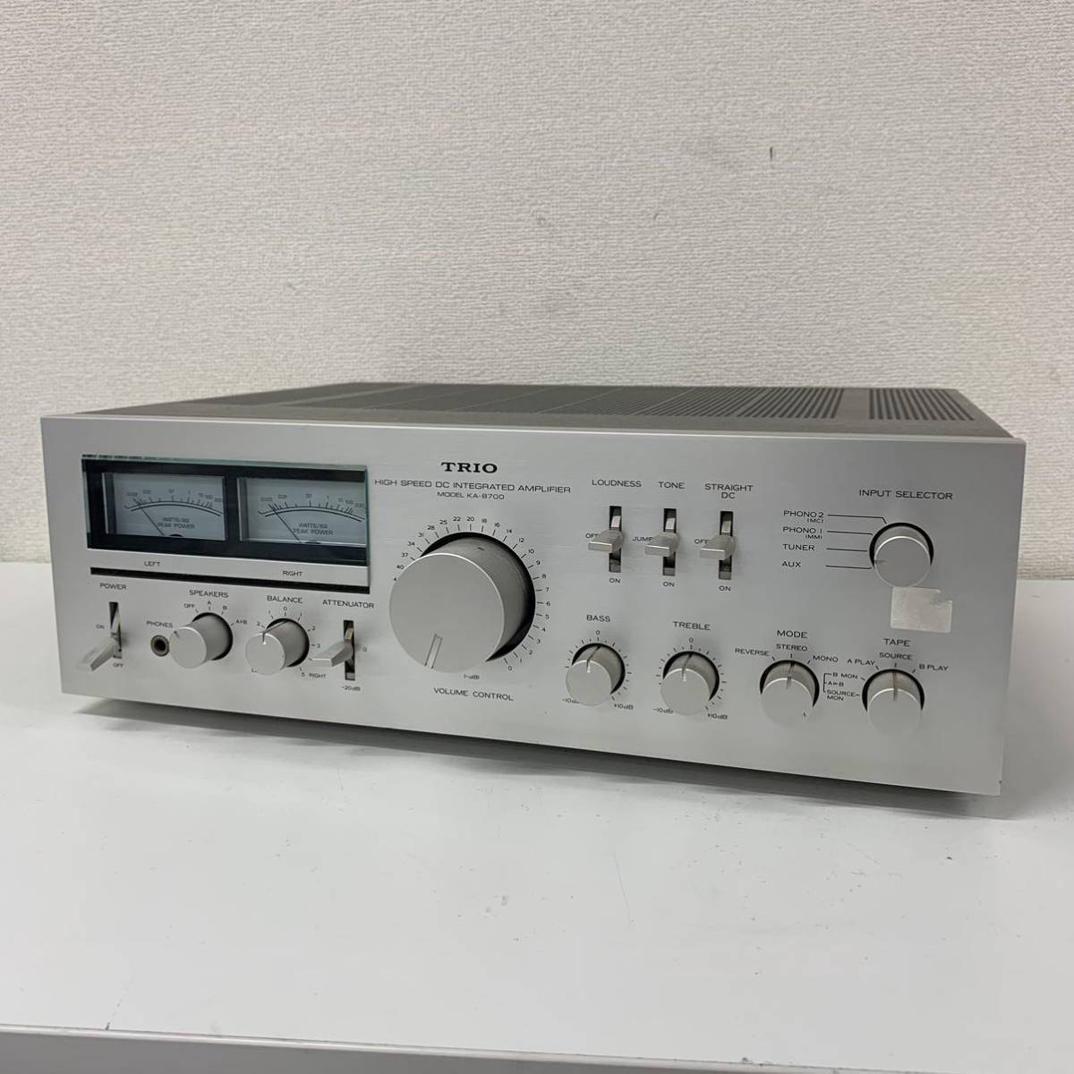 Ja4】 TRIO KA-8700 プリメインアンプ 動作品 わけあり トリオ