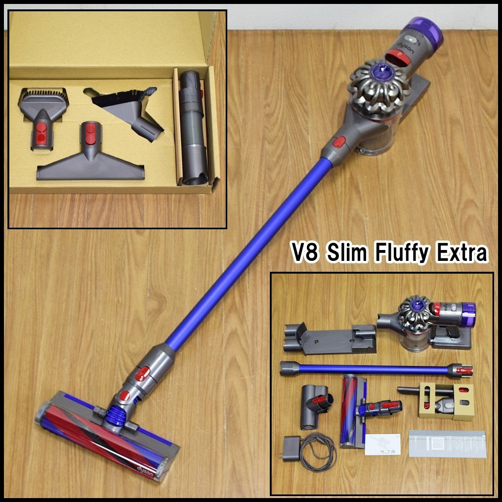 家電 Dyson V8 slim fluffy+ コードレス掃除機 Dyson V8 Slim Fluffy 