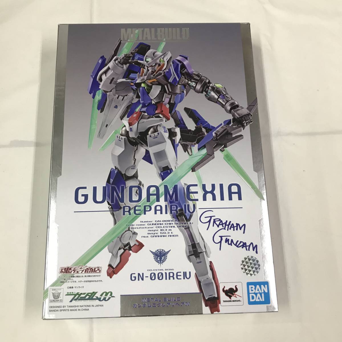 ot070 送料無料！開封品 バンダイ メタルビルド 魂ウェブ商店限定 ガンダムエクシアリペアⅣ