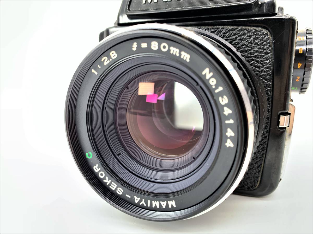 良品 動作確認済 マミヤ Mamiya M645 フィルムカメラ Sekor C 80mm F