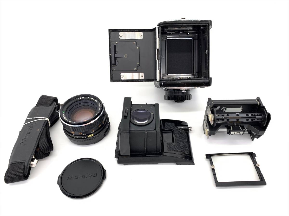 良品 動作確認済 マミヤ Mamiya M645 フィルムカメラ Sekor C 80mm F