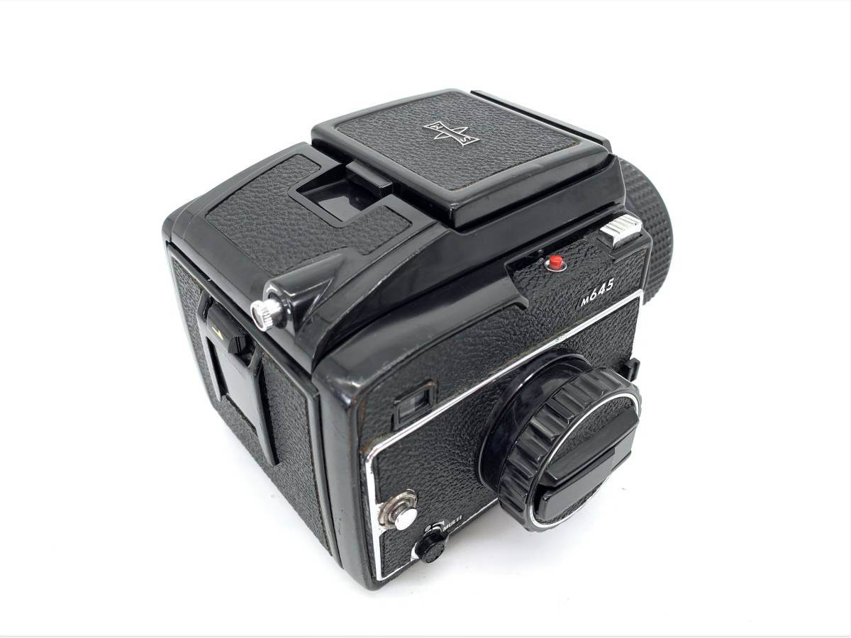 MAMIYA マミヤ M645 AEファインダー 中判カメラ シャッター好調 良品 動作確認済 マミヤ Mamiya M645 フィルムカメラ Sekor C 80mm F