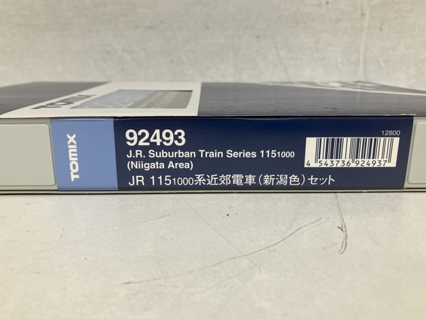 TOMIX 92493 JR 115-1000系 近郊電車 新潟色 3両セット Nゲージ 鉄道