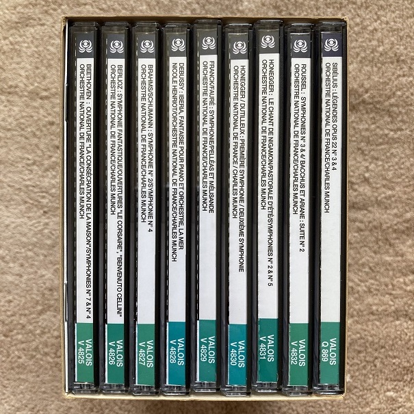 仏AUVIDIS VALOIS☆ミュンシュ：Tribute to Charles Munch(9CD)☆V4822