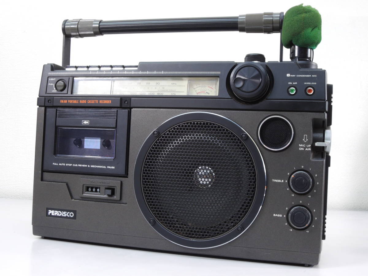 HITACHI PERDISCO TRK-5260 日立 パディスコ ラジカセ 昭和レトロθ