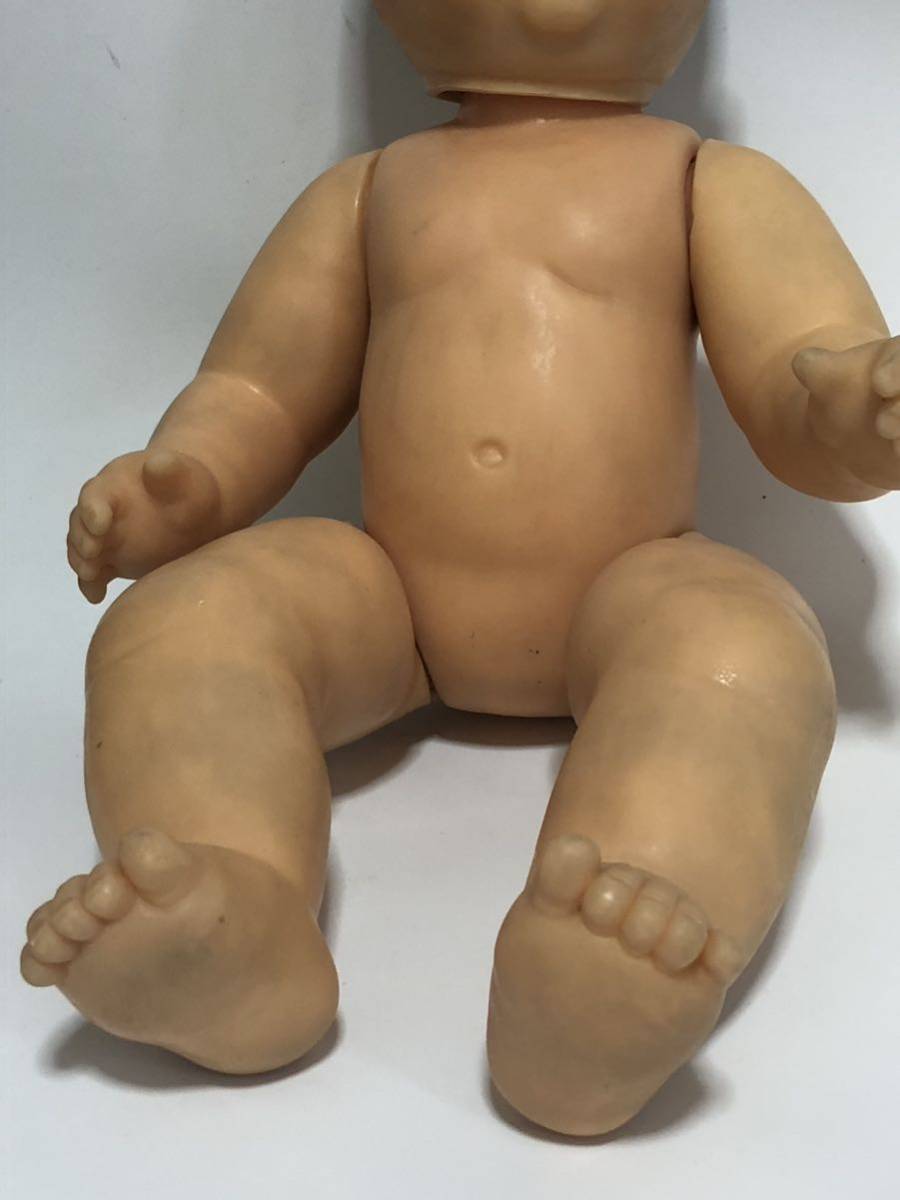 珍品】 赤ちゃん お人形 当時物 昭和 レトロ 検） キューピー 人形 