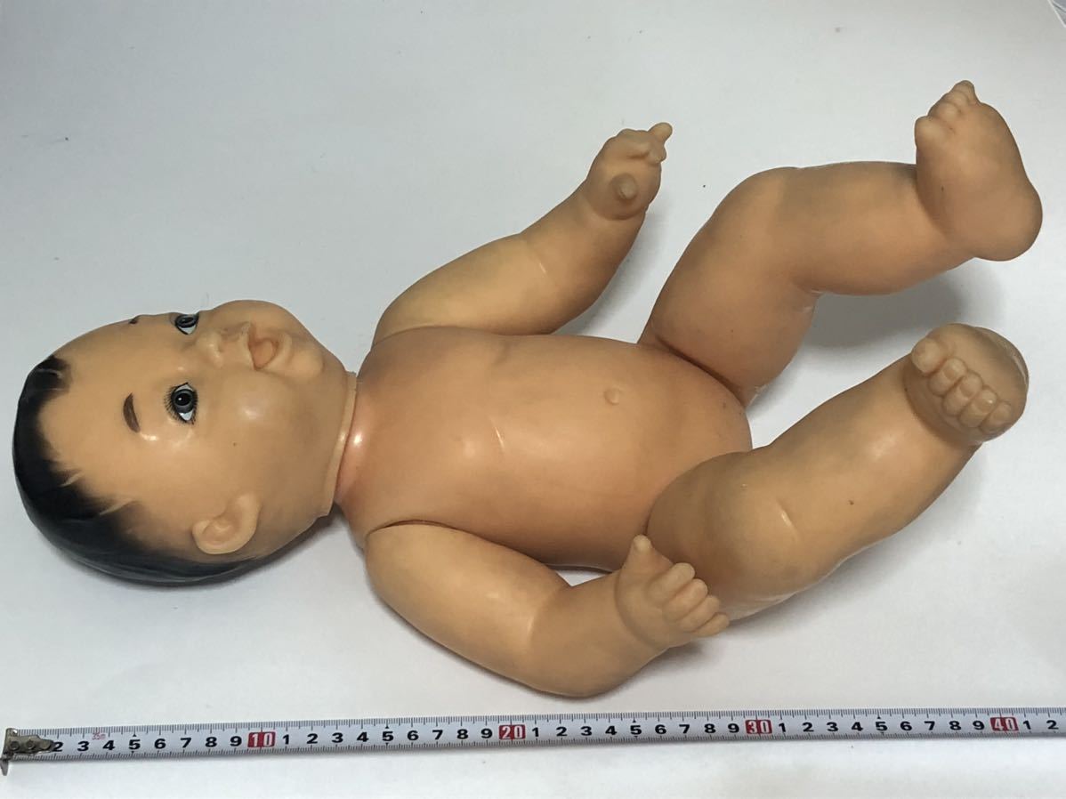 珍品】 赤ちゃん お人形 当時物 昭和 レトロ 検） キューピー 人形 
