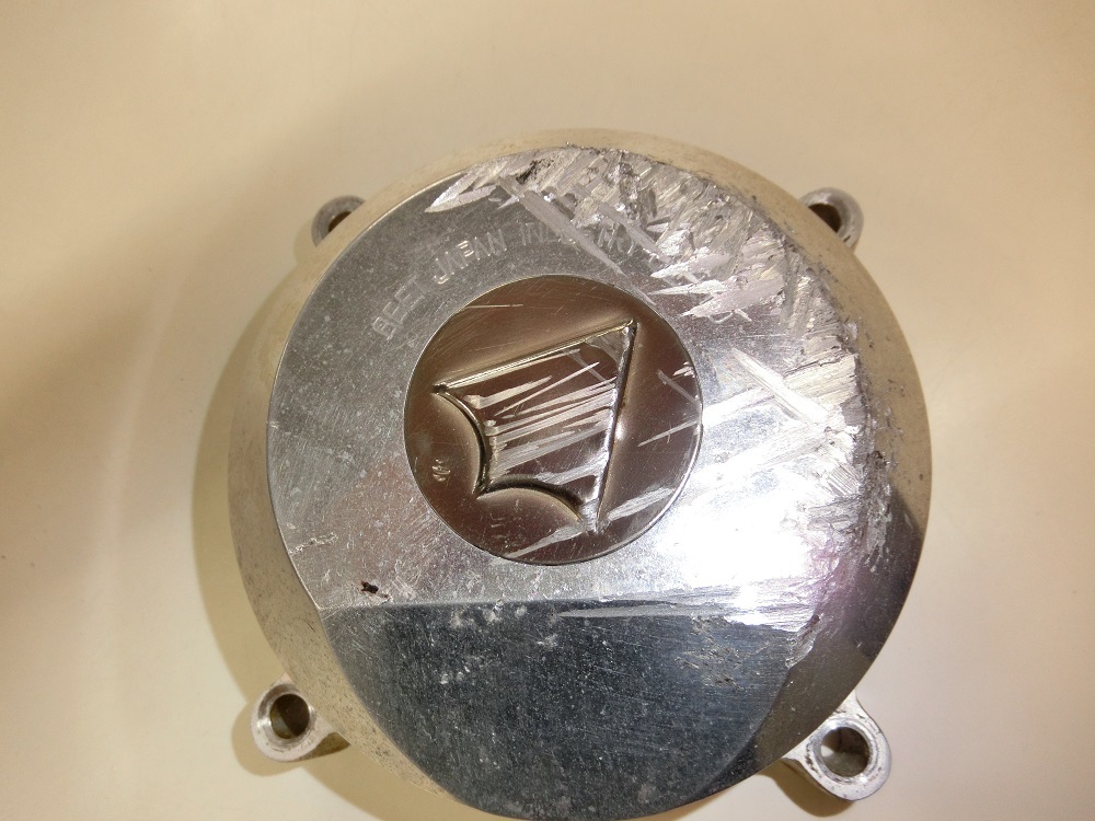 バフ工房 ZRX400 ZRX400Ⅱ 新品BEETジェネレーターカバー バフ