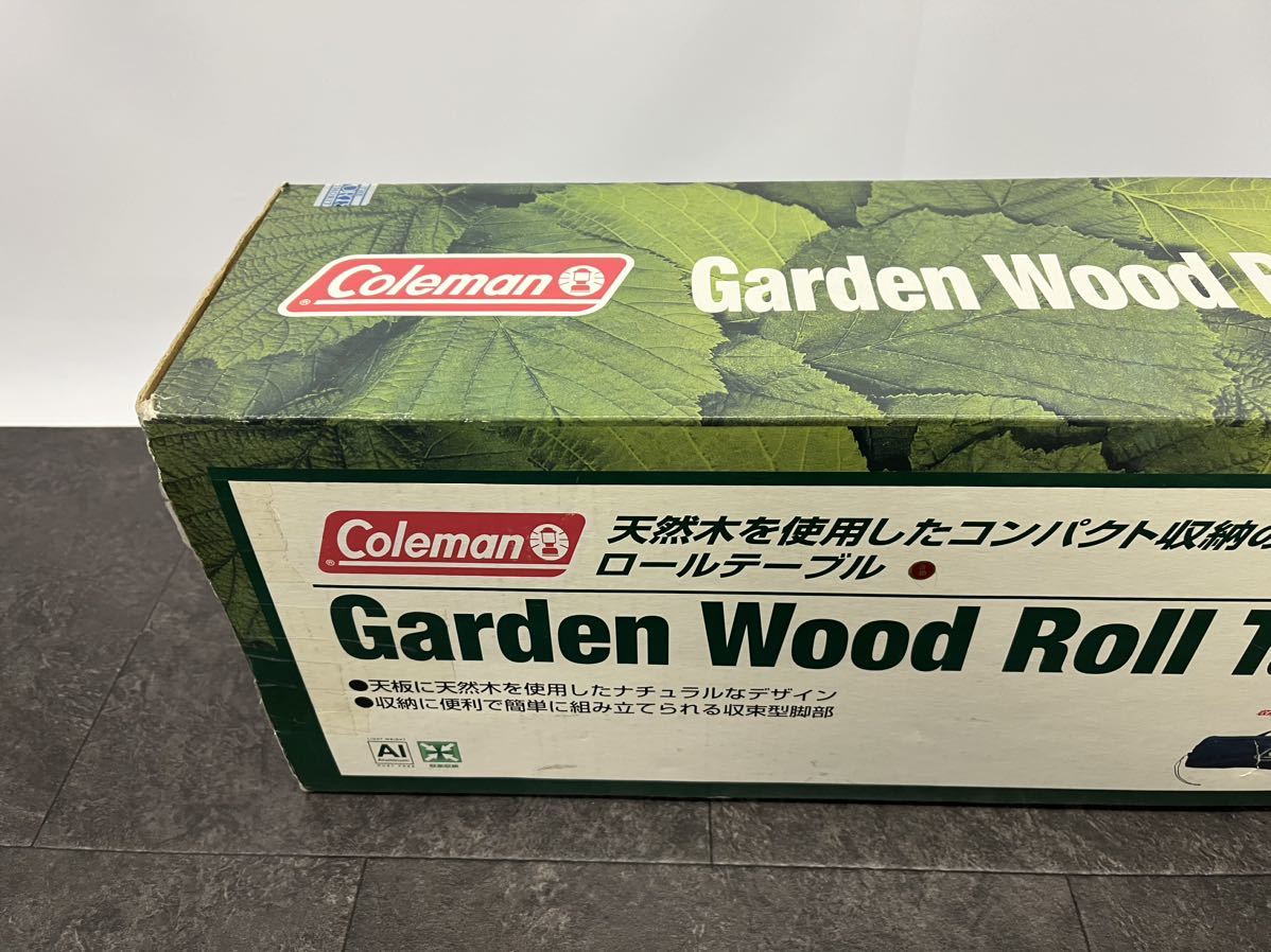 Coleman(コールマン) ガーデンウッドロールテーブル6 ◇未使用品