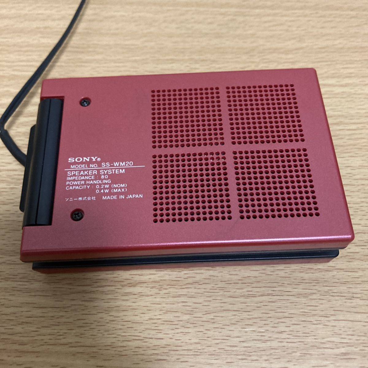 SONY WALKMAN SQAIR SS-WM20 スピーカーシステム SONY WALKMAN SQAIR SS-WM20 スピーカーシステム Yahoo!オークション