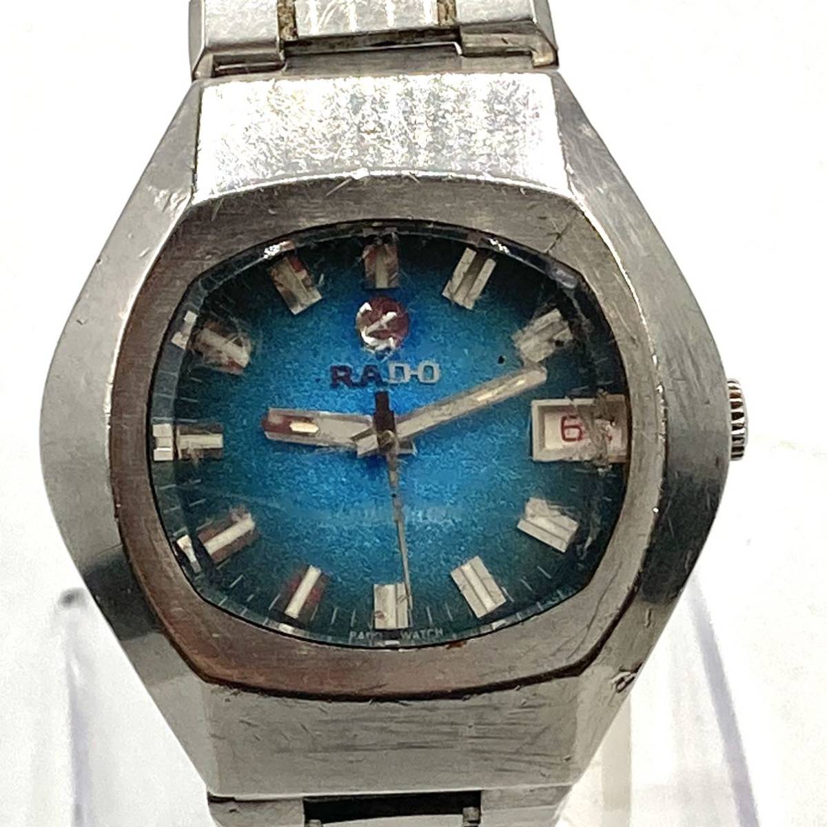 稼働品】RADO LAUBERHORN ラウベルホーン 自動巻き 25石 カットガラス 