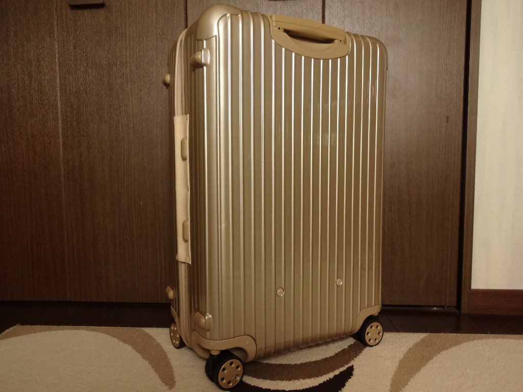 【リモワ RIMOWA】 サルサ(SALSA) 4輪マルチホイール 限定モデル ゴールド 896.57★状態良好!!★ RIMOWA SALSA マルチホイール 機内持ち込み 810.52 同梱×&frasl;UNG
