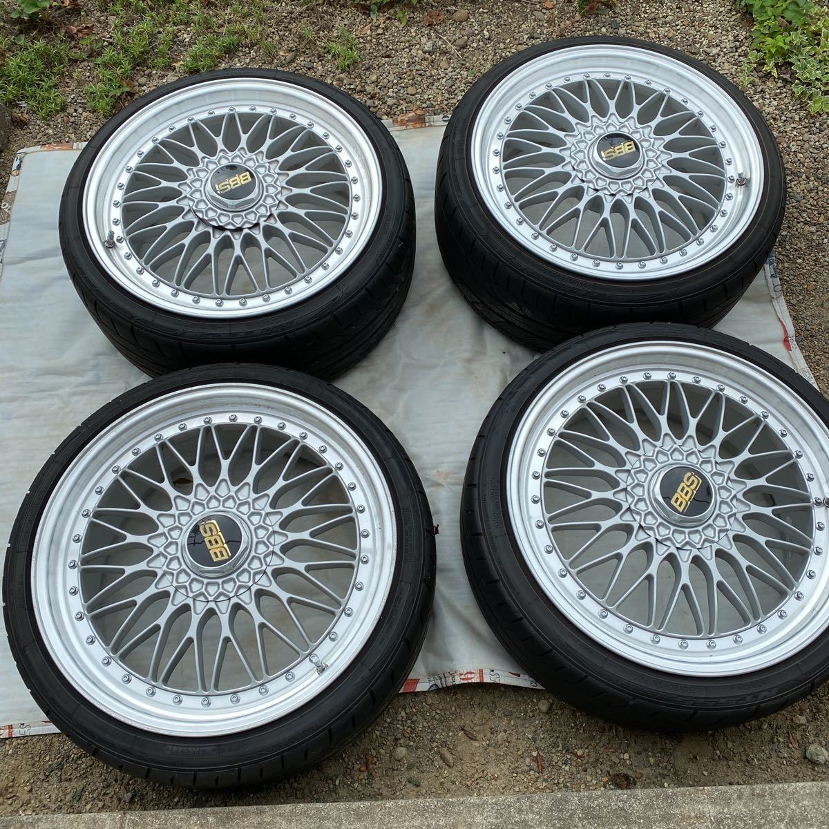 BBS SUPER RS20インチ9.5j +45通し タイヤ ニットーNT555G2 235/35/20