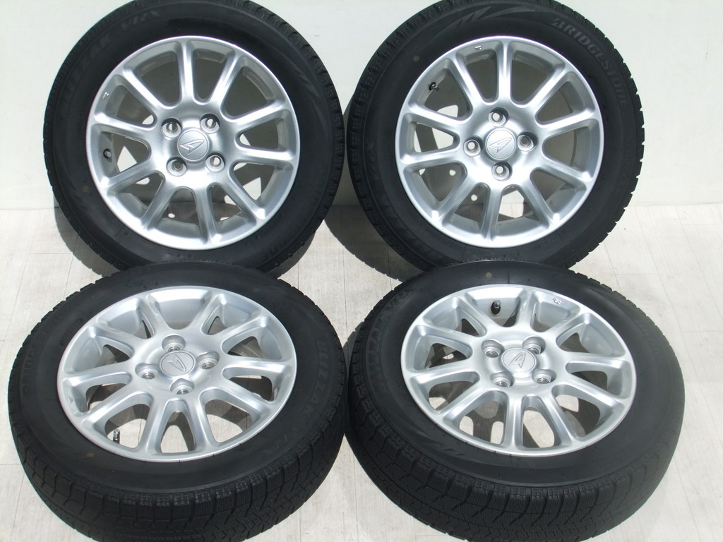 ダイハツ純正14インチアルミ 14×4.5J＋45 4/100 4枚セット 中古