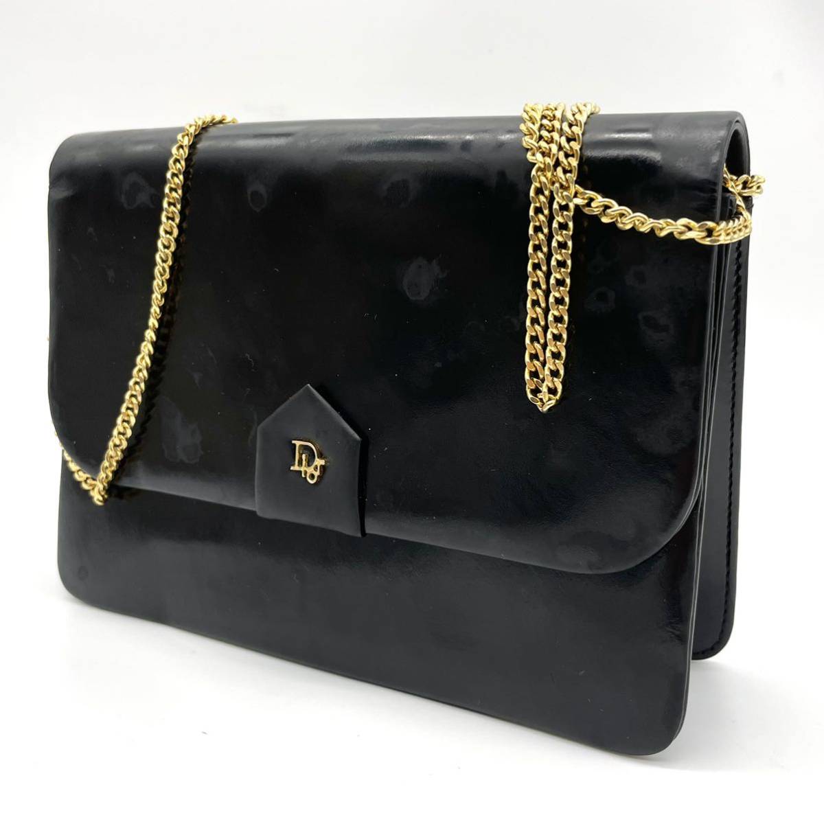 1円〜 ディオール DIOR ショルダーバッグ チェーン トロッター 