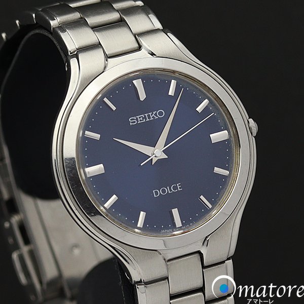 1円～◎SEIKO セイコー ドルチェ 年差Qz メンズ クォーツ SACM109 8J41