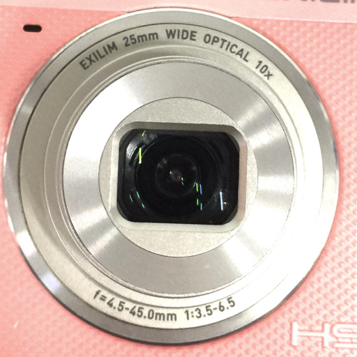 1円 CASIO EXILIM EX-ZR70 コンパクトデジタルカメラ ピンク 動作確認