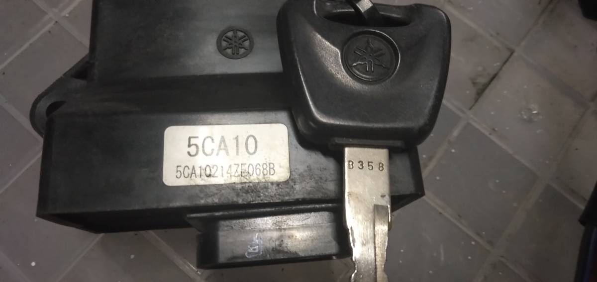 ヤマハマジェスティ125 中古イモビキー メインキーシリンダー ECU 