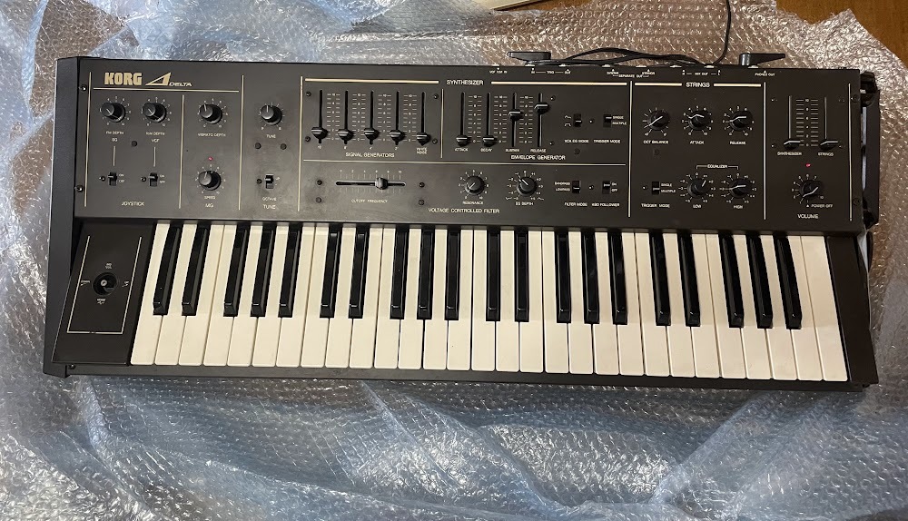 KORG DELTA DL-50 アナログ シンセサイザー ジャンク KORG DL-50 DELTA