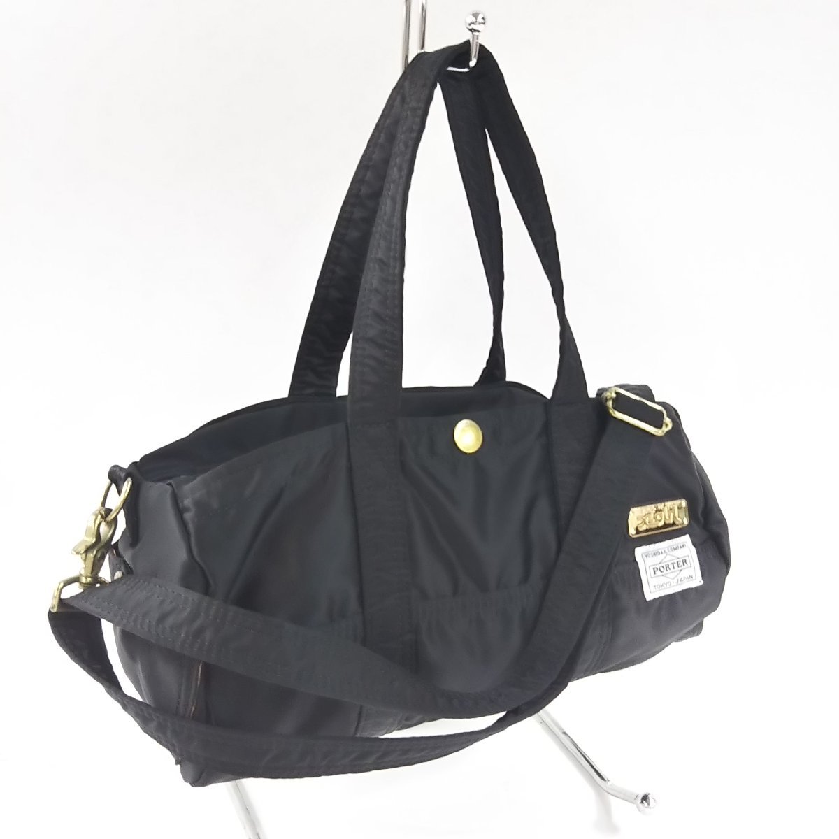 □良品 X-girl PORTER エックスガール×ポーター コラボ レオパード柄 