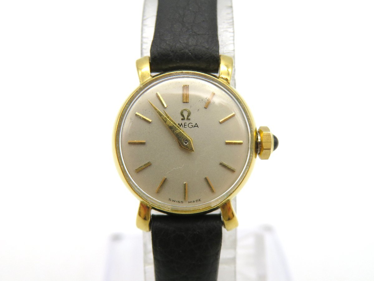 ◆1円◆稼働◆　ロンジン　　　シルバー　手巻き　レディース　腕時計　　I199