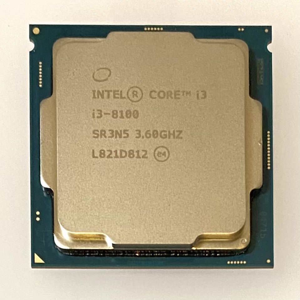T263】CPU☆Core i3-8100 3.60GHz 5個セット Intel CPU Core T582CPU☆