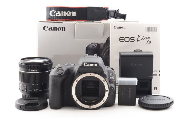 c623☆美品☆ Canon キヤノン EOS Kiss X9 18-55mm レンズキット 