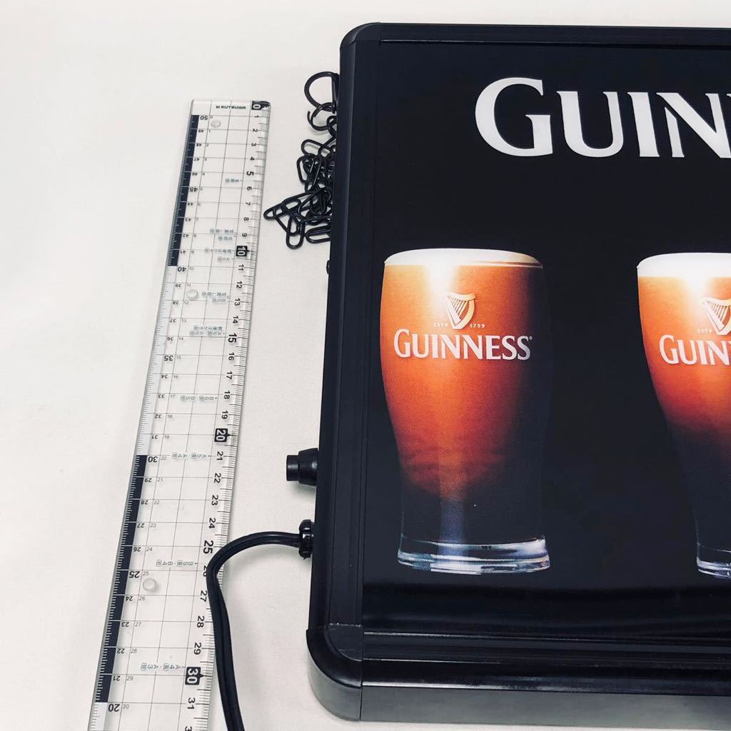 動作確認済み GUINNESS ギネス ビール 電飾 ライト 看板 Bar