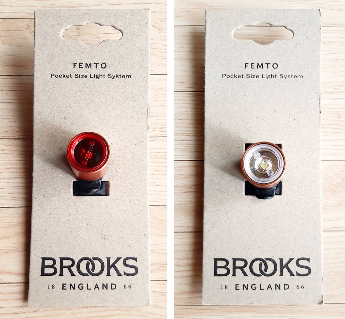 Brooks Femto - ⁄ フェムト by Finish Copper Taillight, England 