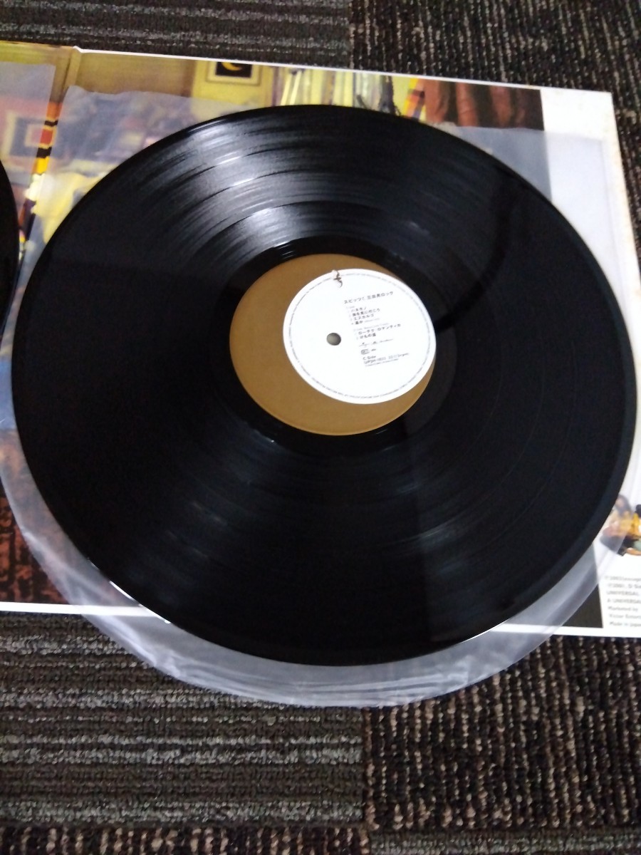スピッツ 三日月ロック 2LP レコード 初回盤 未再生 シュリンク