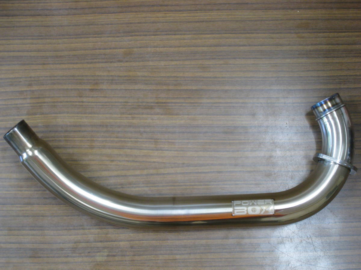 ヤマハ　SR400 SP忠男　パワーボックス　エキゾーストパイプ　キャブ ヤマハSR400（キャブ車）用のエキゾーストパイプ。SP忠男パワー