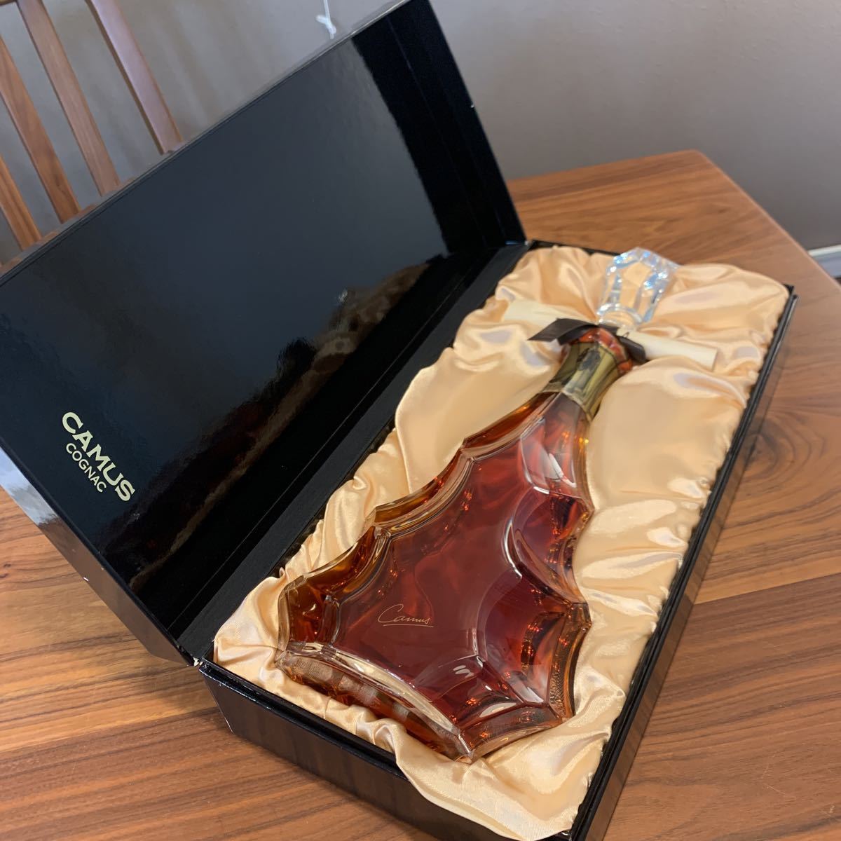 【未開封品】希少　Camus Jubilee Cognac ボトル カミュ ジュビリー バカラボトル ブランデー 700ml バカラ コニャック